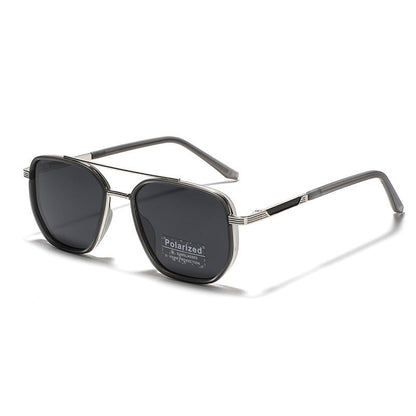 Polarized Sun Glasses Polygon Square Sunglasses