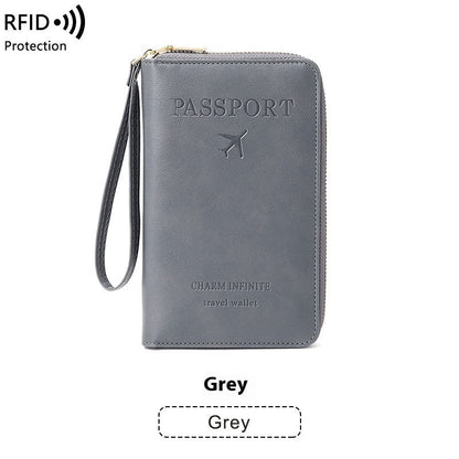 RFID Passport Case Ticket Storage Document Package