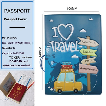 Travel Document Protective Cover Passport Case