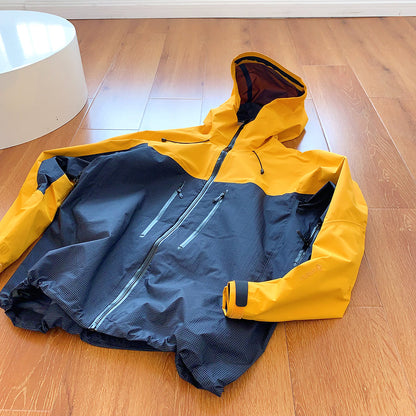 Waterproof Full Pressure Glue Hooded Jacket