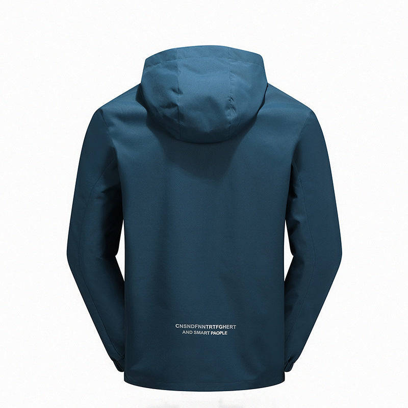 Fashion Casual Hooded Windproof Jacket