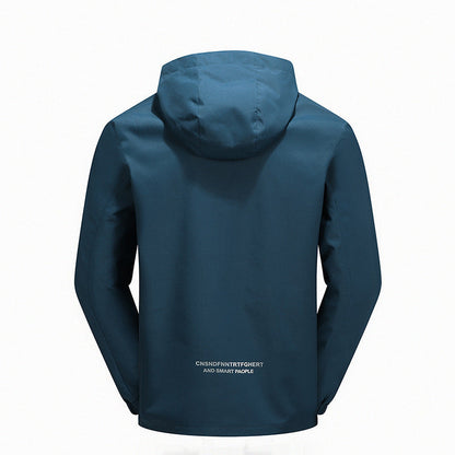 Fashion Casual Hooded Windproof Jacket