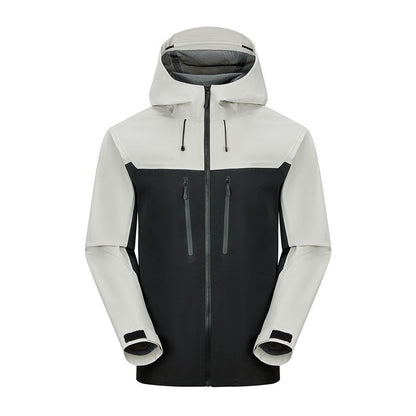Men's And Women's Same Hard Shell Waterproof Single Layer Jacket Hiking