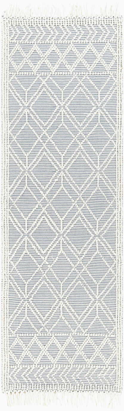 Ramsbury Denim Blue Wool Rug