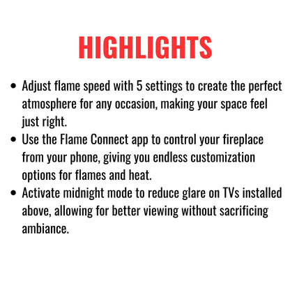 Dimplex Ignite Evolve 50-Inch Premium Built-In Linear Electric Fireplace With Trim Kit [500002573] (SAK34812)
