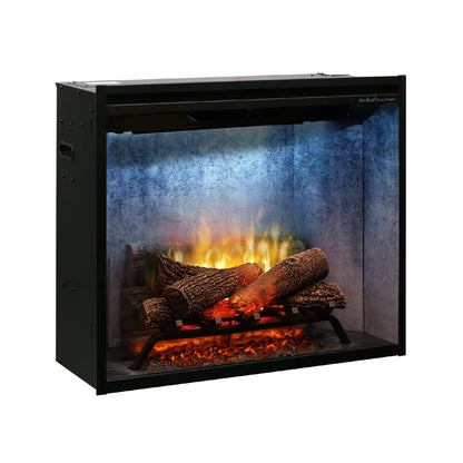 Dimplex Revillusion Built-In Electric Firebox W/ Weathered Concrete Line & Plug Kit [RBF30/42WC-FG] (SAK46891)