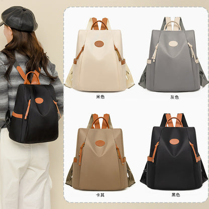 Waterproof Oxford Cloth Anti-theft Travel Backpack