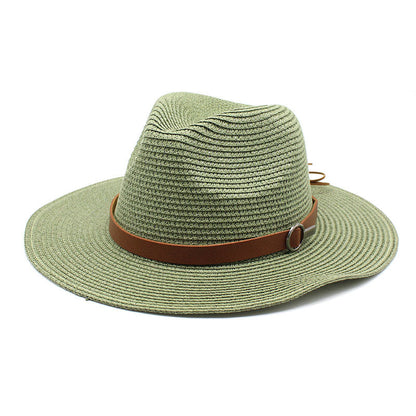 Sun Protection Travel Vacation Beach Woven Denim Top Hat