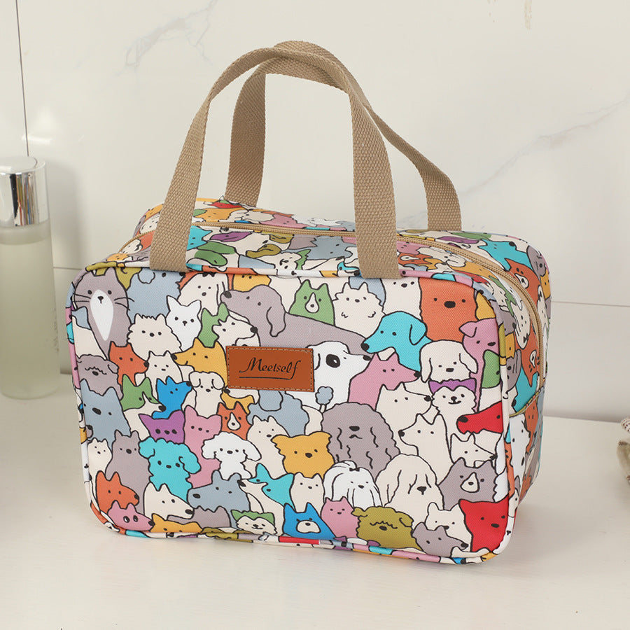 Portable, High-capacity Travel And Outdoor Toiletry Bag