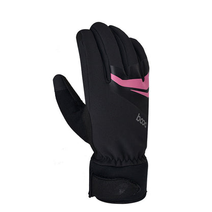 Cotton Cycling Gloves Shock Absorption Waterproof Outdoor Ski Gloves