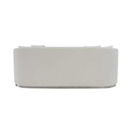 Odette - Sofa With 4 Pillows - Beige Chenille