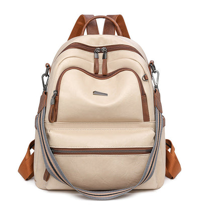 Lightweight Girls' Travel Backpack Large Capacity Retro