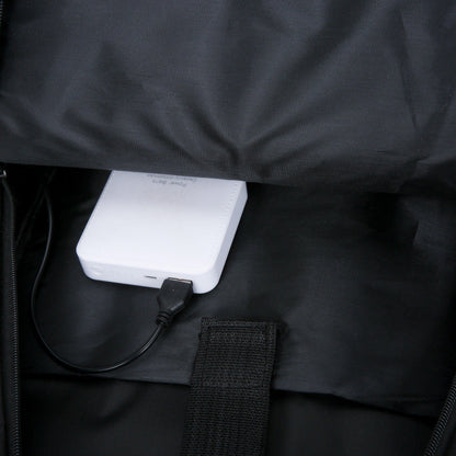 Men's Leisure Travel Large Capacity Three-piece Multifunctional USB Backpack