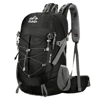 Outdoor Hiking Hiking Backpack Nylon Waterproof Large Capacity Multifunction Bracket