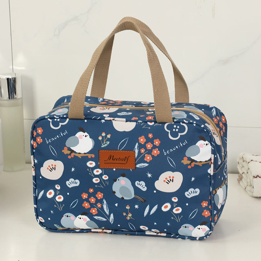 Portable, High-capacity Travel And Outdoor Toiletry Bag