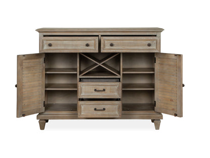Lancaster - Server - Dovetail Gray