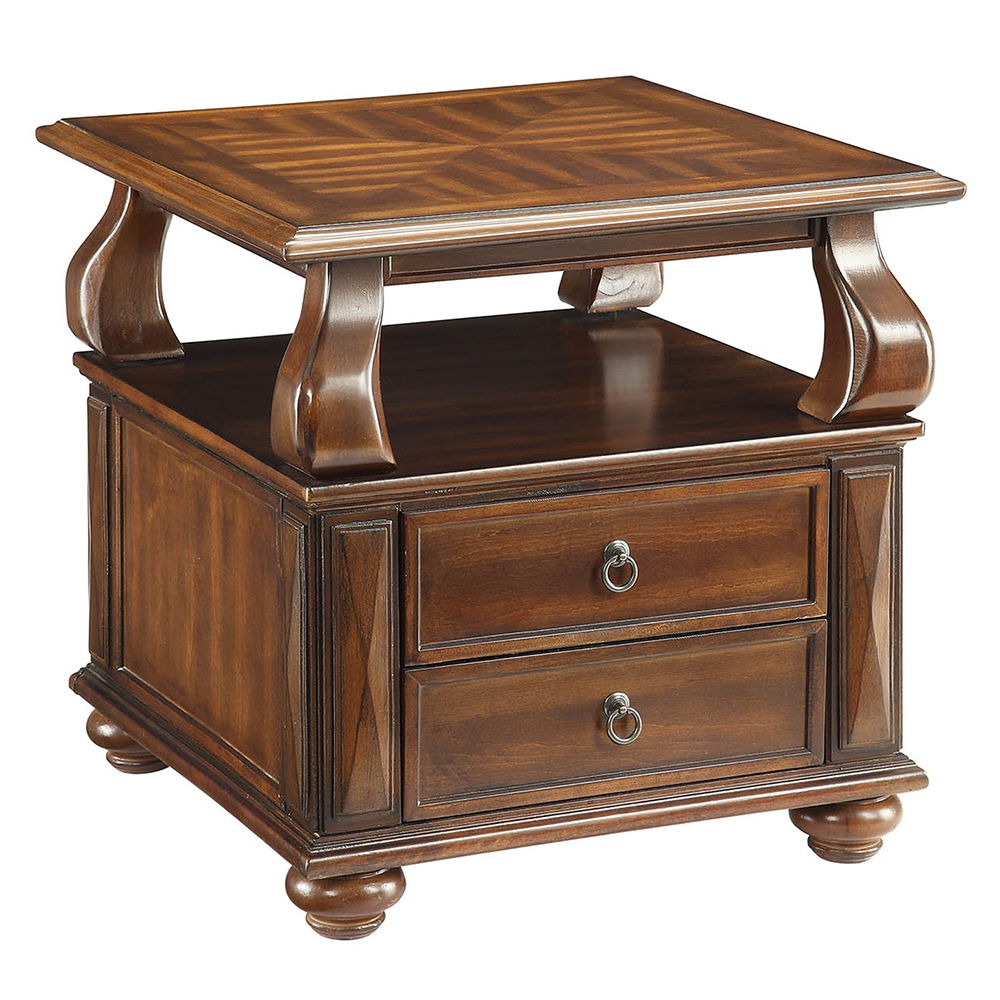 Amado - End Table - Walnut