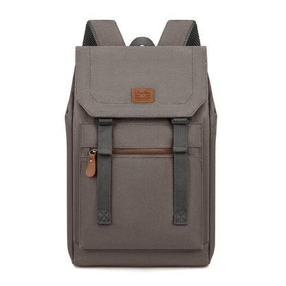 Travel Backpack Washed Canvas Casual Large-capacity Backpack