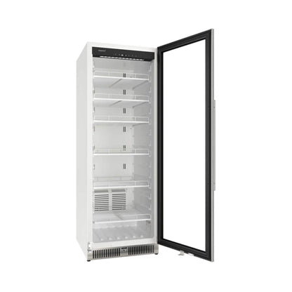 Edgestar 24-Inch 13.7 Cubic Feet Commercial Beverage Merchandiser With Temperature Alarm And Reversible Door [VBM131SS] (SAK62395)