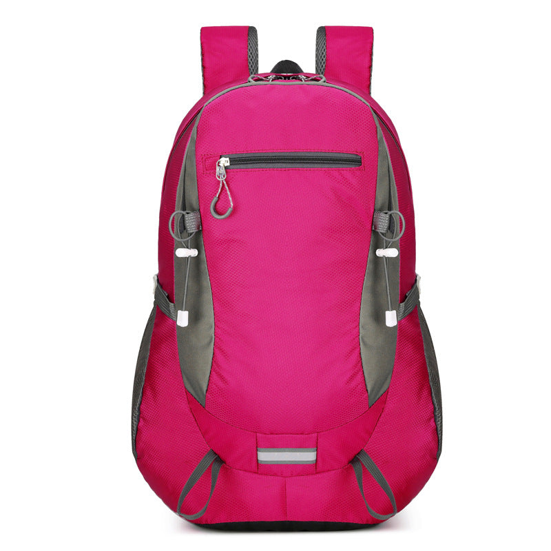 Nylon Waterproof Light Walking Travel Mountaineering Bag Men And Women