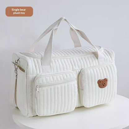 Mommy Travel Bag Compact LightweightHigh-CapacityCasual Handbag For Moms And Babies