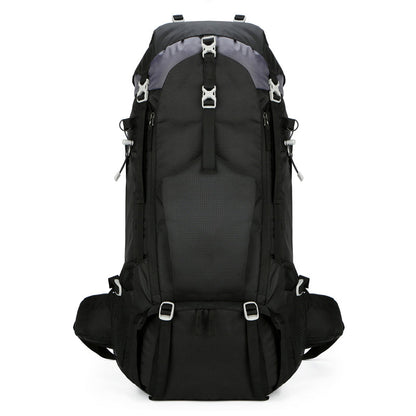 Professional Outdoor Hiking Backpack, Ultra Light And Wear-resistant, Men's And Women's Hiking Backpack, Large Capacity Waterproof Camping Backpack, 70L