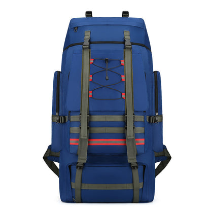 Outdoor 130 Liter 120 Large Capacity Camouflage Travel Bag, Cotton Quilt, Luggage, Working, Hiking, Camping, Waterproof Backpack