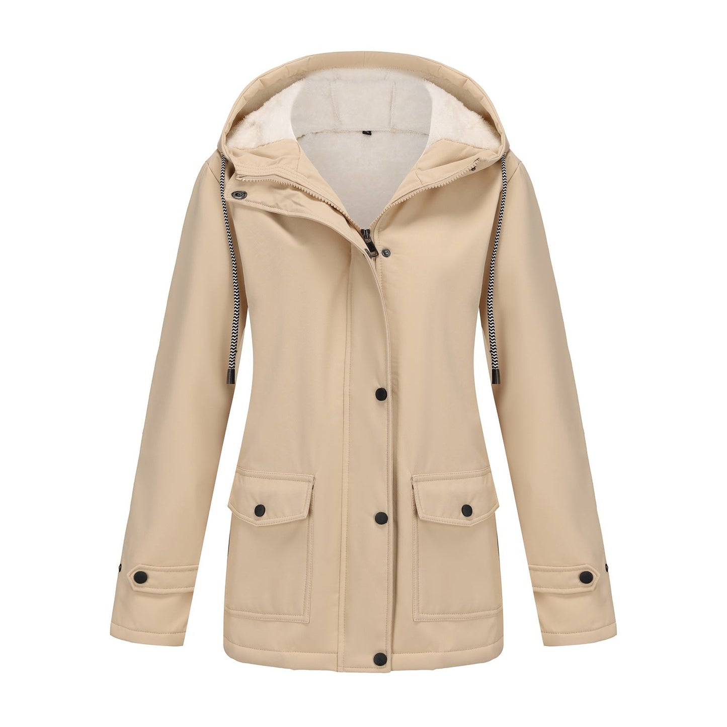 Women's Anorak Composite Fleece-lined Waterproof Jacket