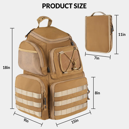 Outdoor Mountaineering Large Capacity Army Camouflage Waterproof Tactical Backpack