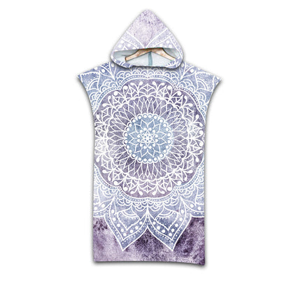 Beach Swimming Printing Wearable Pattern Bath Towel