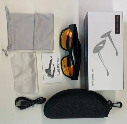 Polarized Music Sun Glasses Earphone