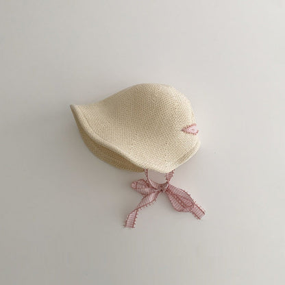 Sun-proof Vacation Beach Straw Hat For Girls
