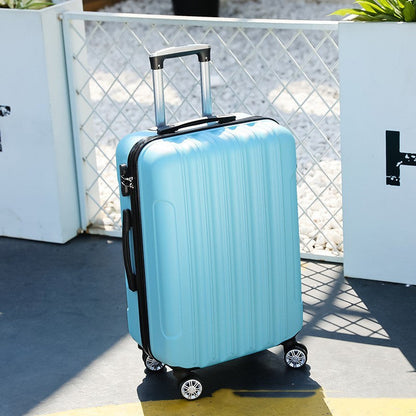 Luggage Men's And Women's Zipper ABS Material