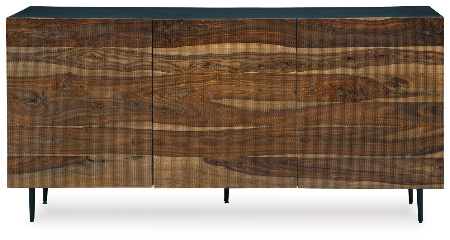 Darrey - Accent Cabinet - Natural / Brown