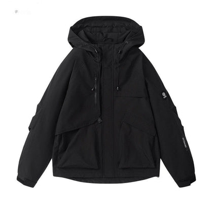 Women's Outdoor Windproof Waterproof Hooded Casual All-matching Jacket