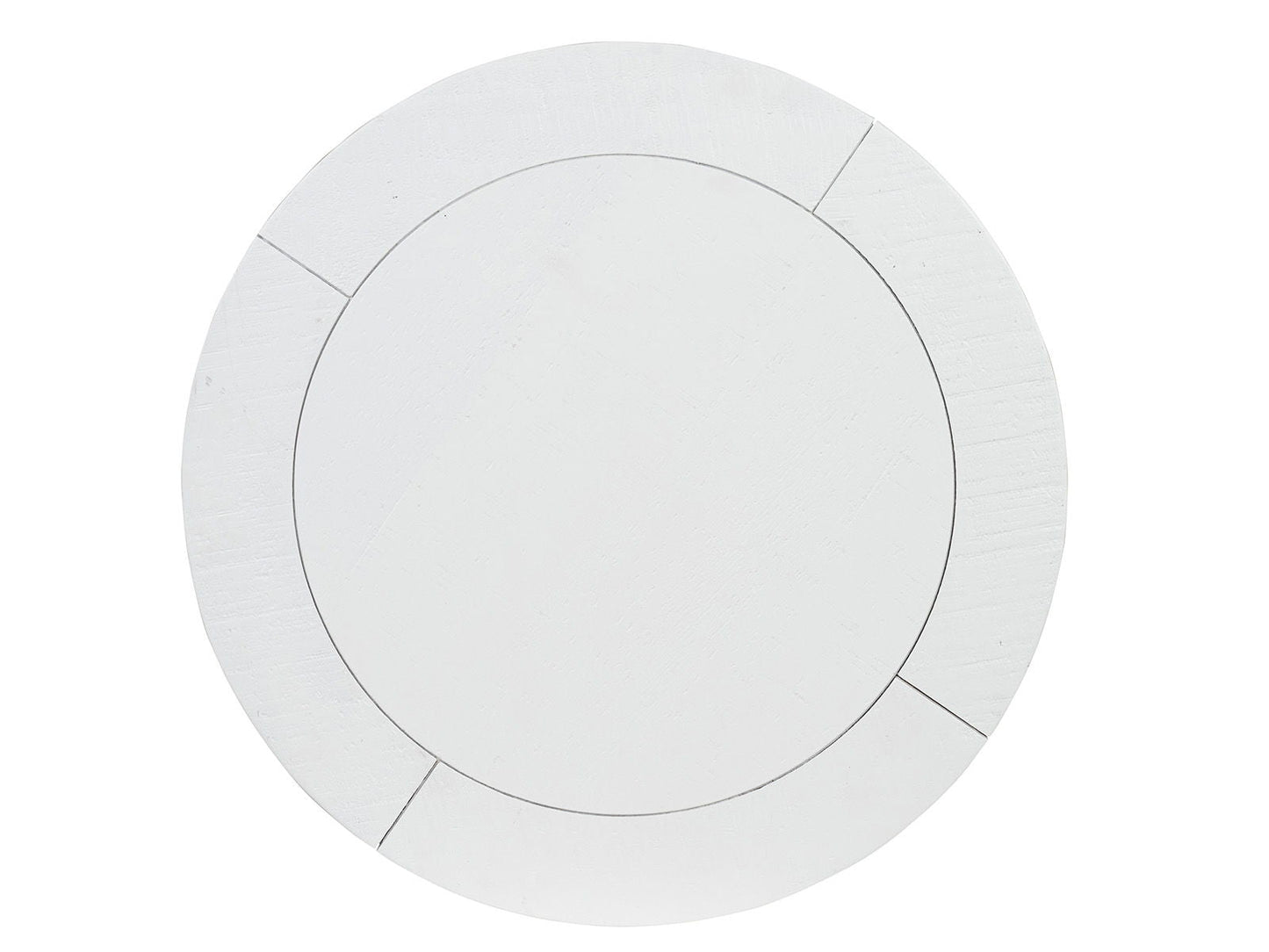 Heron Cove - Round Accent End Table - Chalk White