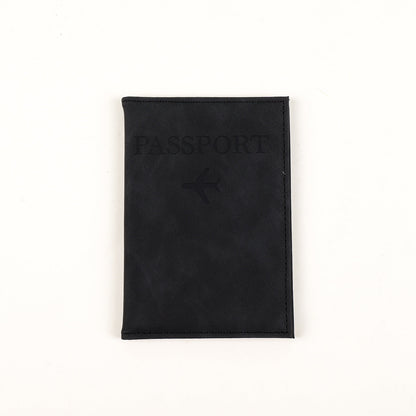 Leather Passport Protective Case With Large Capacity