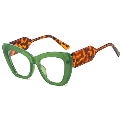 Plain Contrast Color European And American Sun Glasses
