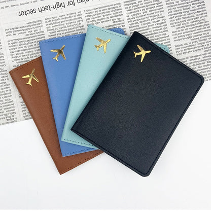 Multifunctional Id Bag Pu Leather Passport Cover