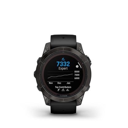 Garmin Fenix 7 Pro Sapphire Solar | Solar Powered Smartwatch w/ ECG