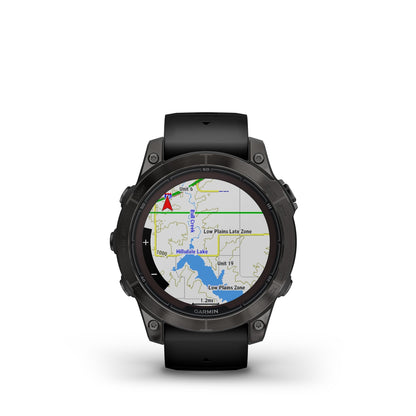 Garmin Fenix 7 Pro Sapphire Solar | Solar Powered Smartwatch w/ ECG