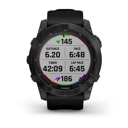 Garmin Fenix 7X Sapphire Solar | GPS Smartwatch w/ Flashlight