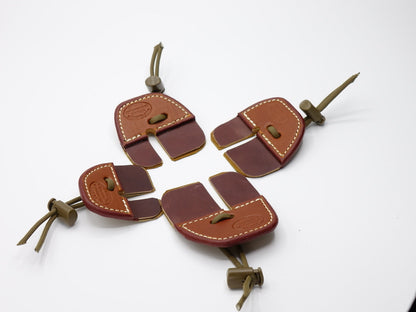 The Original Rod Jenkins Signature Elite Series Split Finger Tab Shell Cordovan Leather