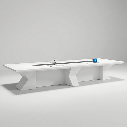 Kendrix · White Conference Room Table
