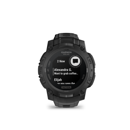 Garmin Instinct 3 Tactical | Tough Smartwatch w/ Solar Charging & 10 ATM Waterproof