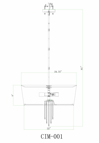 Jindalee Ceiling Light - Clearance