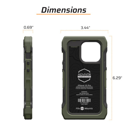 iPhone 15 Pro ADVNTR Phone Case | Made in USA