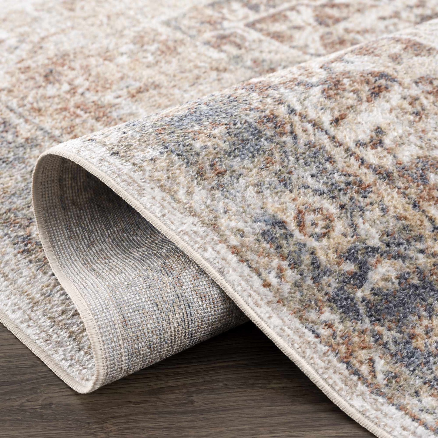 Heritage Style Flat Pile Washable Rug