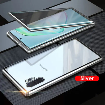 Privacy Screen Protector Case for Samsung Galaxy - Anti-Spy Magnetic Phone Case