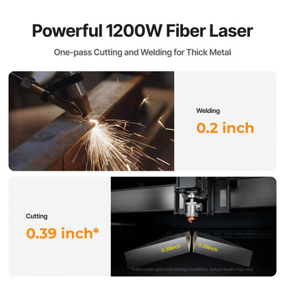 xTool MetalFab Laser Welder/ CNC Cutter